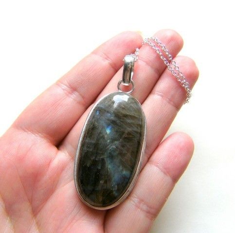 925 sterling silver LABRADORITE