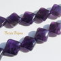 Romburi ametist 10x10x5 mm