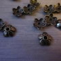 Capacele floricica bronz 5 petale
