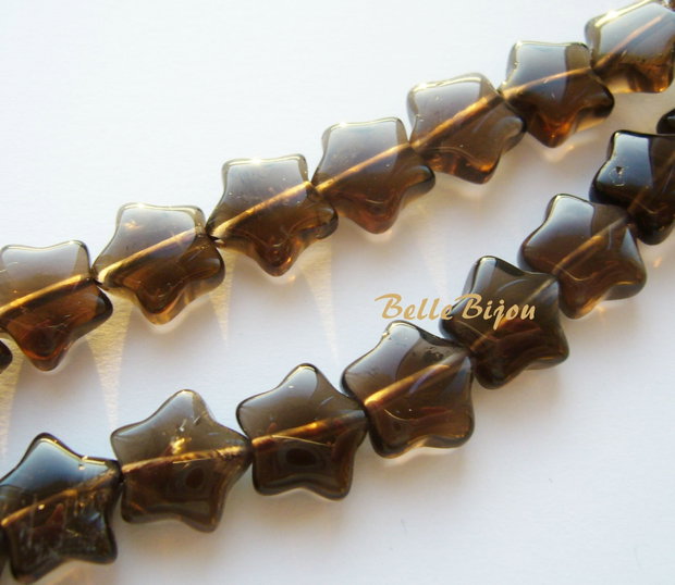 Stelute cuart fumuriu 11.5x5 mm