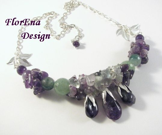 Amethyst - colier # F0679
