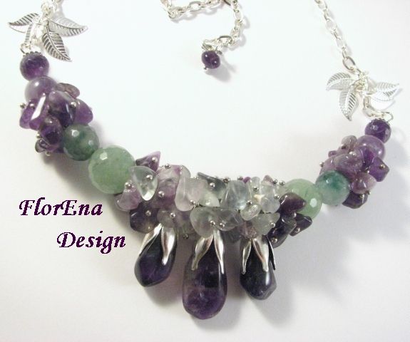 Amethyst - colier # F0679