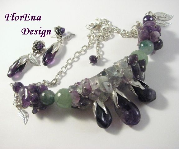 Amethyst - colier # F0679