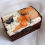 cutie lemn decorata 17450