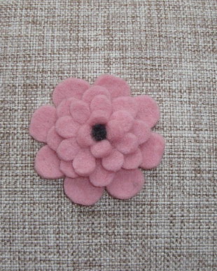Pink brooch