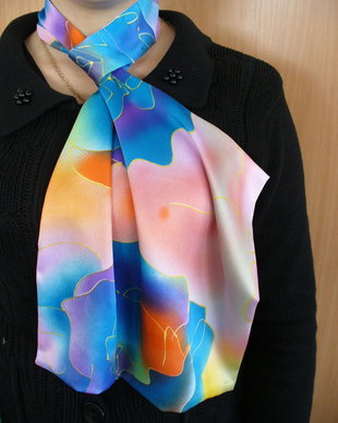 esarfa multicolora