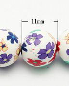 Margea fimo cu pietricele rhinestone