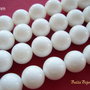 Agate albe 10 mm
