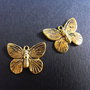 PANDANTIV AURIU FLUTURE - 18,5 X 15 MM