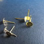 BAZA PENTRU CERCEI AURIE - 6 MM (10BUC.)
