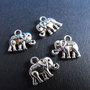 PANDANTIV ELEFANT 13,5 X 11,5 MM