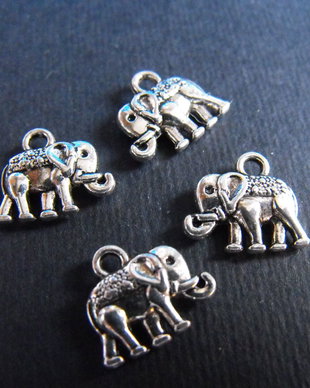 PANDANTIV ELEFANT 13,5 X 11,5 MM