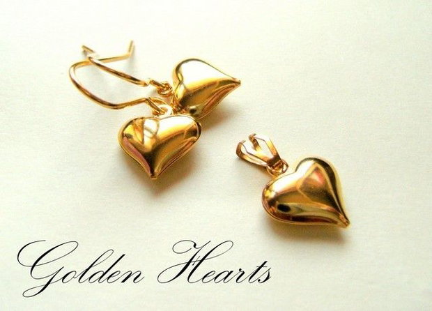GOLDEN HEARTS- SET