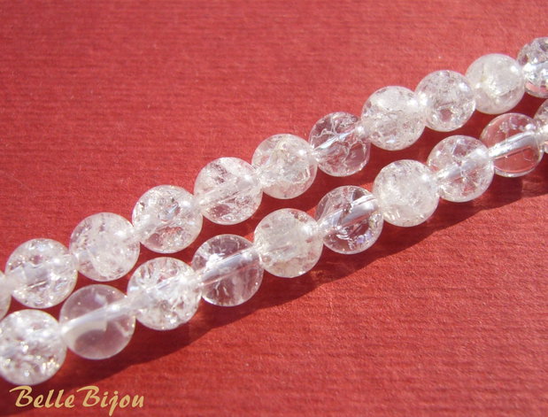 Cristal de gheata crackle 6 mm