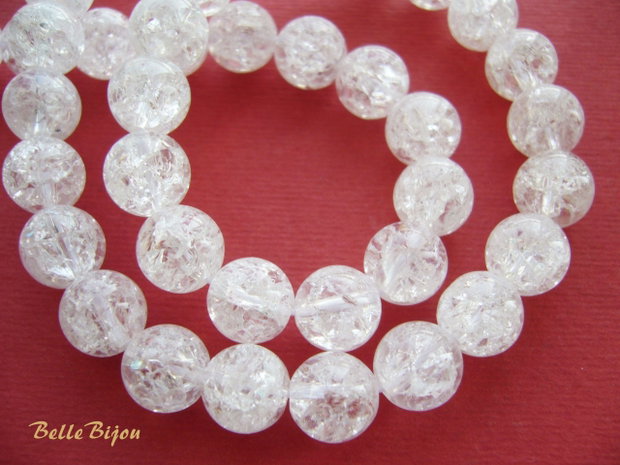 Cristal de gheata crackle 8.5-9 mm