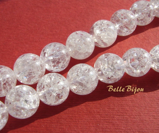 Cristal de gheata crackle 10 mm
