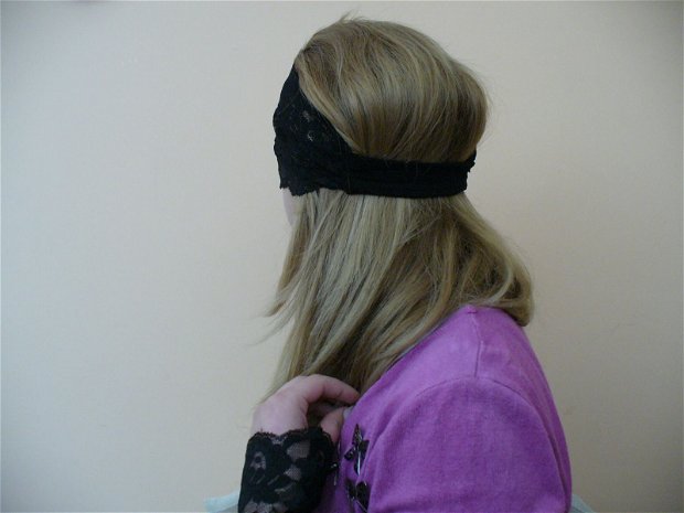 Wide stretchy Lace Headband
