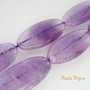Light ametist oval mare plat aprox 29.5x15x7 mm