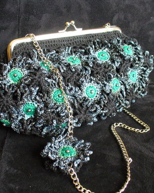 Gray Chrysanthemums and Pearls