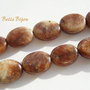 Piatra soarelui naturala ovala 13x10x4-6 mm