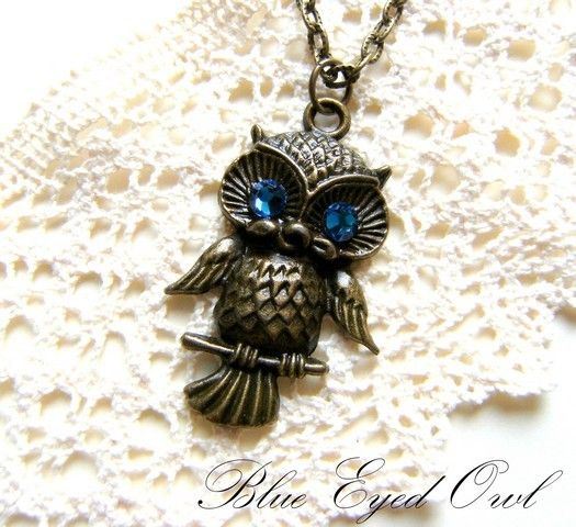 BLUE EYED OWL