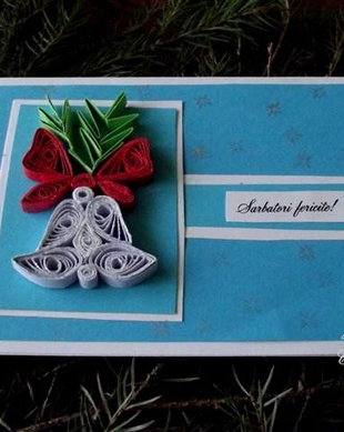 Felicitare quilling