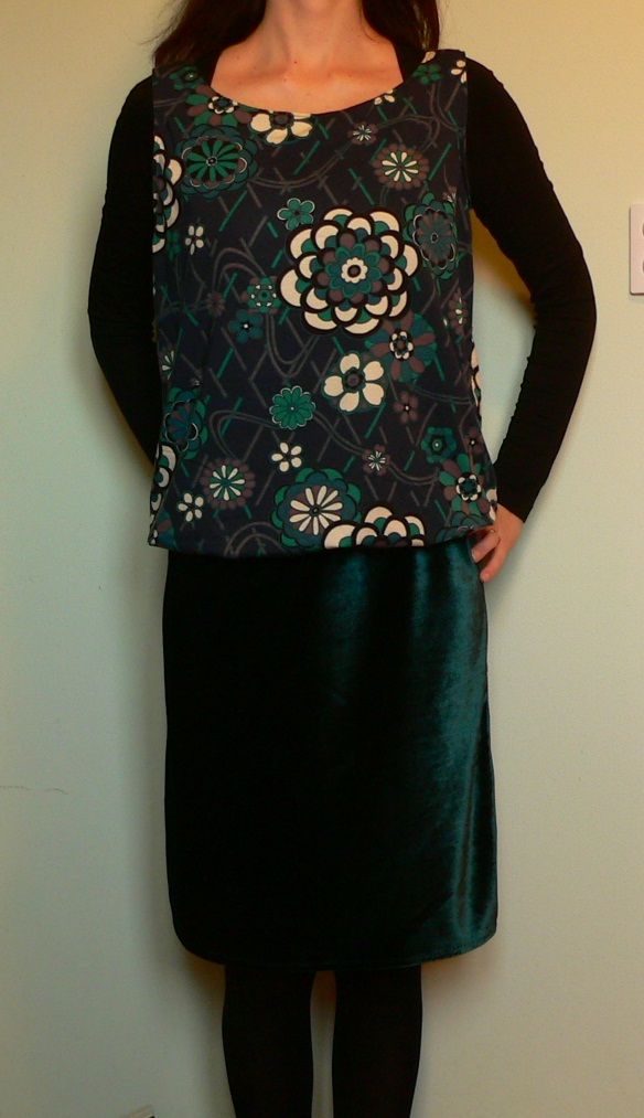 "My green dress"