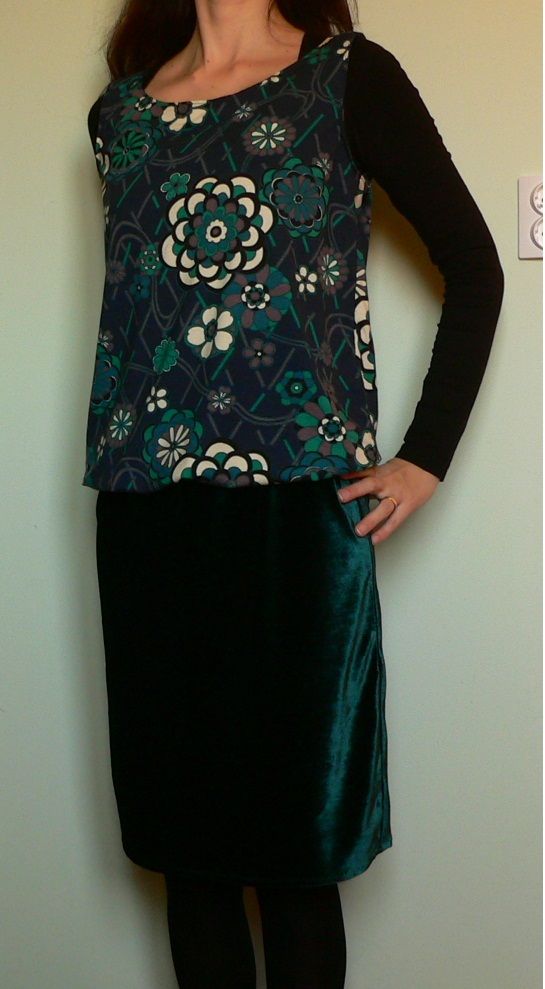 "My green dress"
