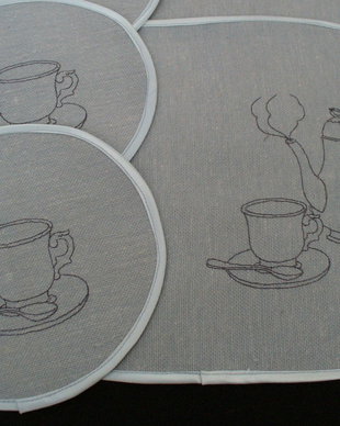 placemat sweet cofee
