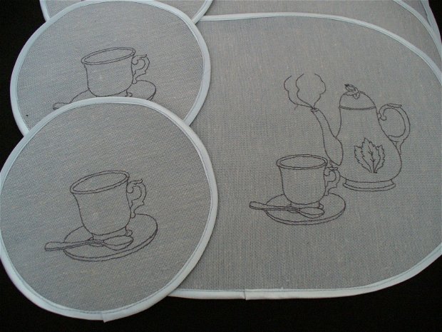 placemat sweet cofee