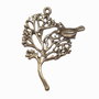 1976 - 2buc Pandantiv charm copacel bronz