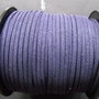SNUR ALBASTRU INCHIS IMITATIE PIELE INTOARSA - 3 X 1 MM - 1ML