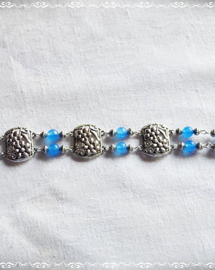 BRATARA -AGATE BLEU - VANDUTA