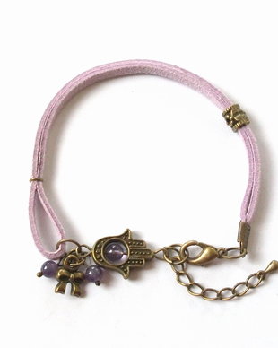 Bratara protectoare ametist 928