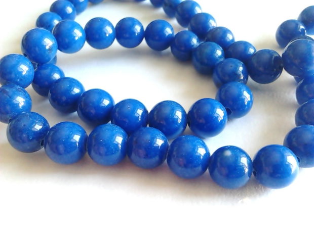 1b Jad '' Blue Lapis '' 8mm
