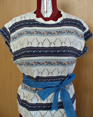 vesta tricot ajur