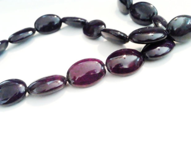 1b Marble dyed ametistin 10 x 14 mm
