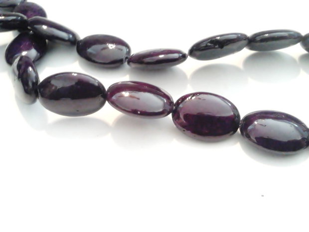 1b Marble dyed ametistin 10 x 14 mm