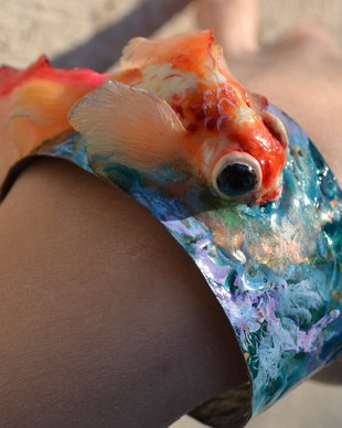Gold Fish - Bratara reglabila