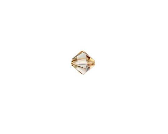 1b Swarovski crystal golden shadow 4 mm