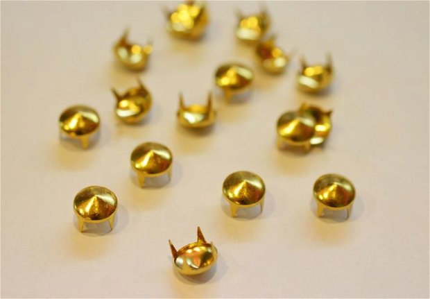 Tinte metalice aurii, 10 mm