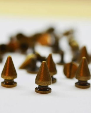 Tinte metalice bronz, 7x13 mm