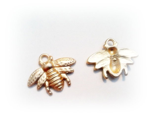 1b Charm placat aur '' Albinuta '' 19 x 19 mm