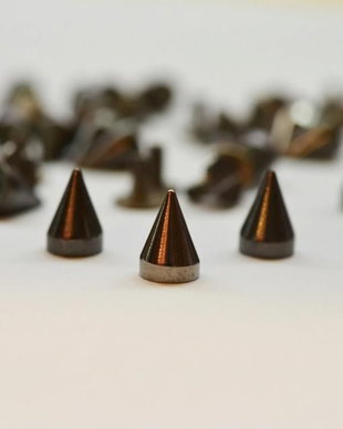 Tepi metalici negri , 7x10 mm