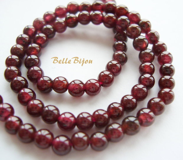 Granat 3 mm (10 bucati)