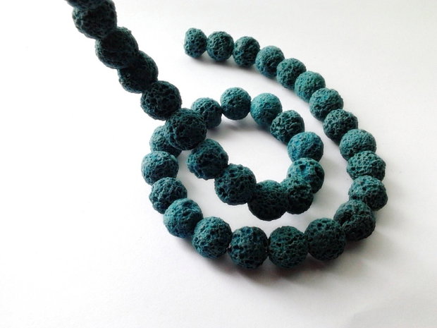 1b Lava blue petrol 8 mm