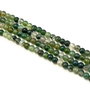 Agate moss, sfere 4 mm (cod 1-2)