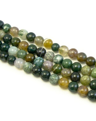 Agate indiene, sfere 6 mm (cod 1-8)