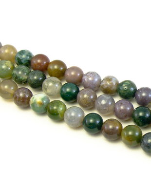 Agate indiene, sfere 8 mm (cod 1-9)