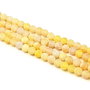 Agate Crackle galbene, sfere 6 mm (cod 1-15)